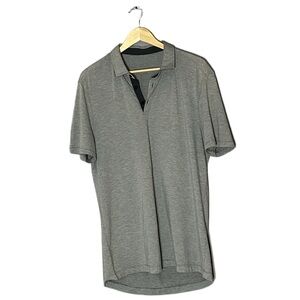Lululemon Classic Gray Polo Shirt for Men